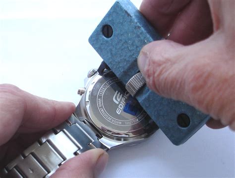 how to open the back of a watch|how to remove watch back without notches.